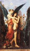 Gustave Moreau Hesiod and the Muse oil painting artist